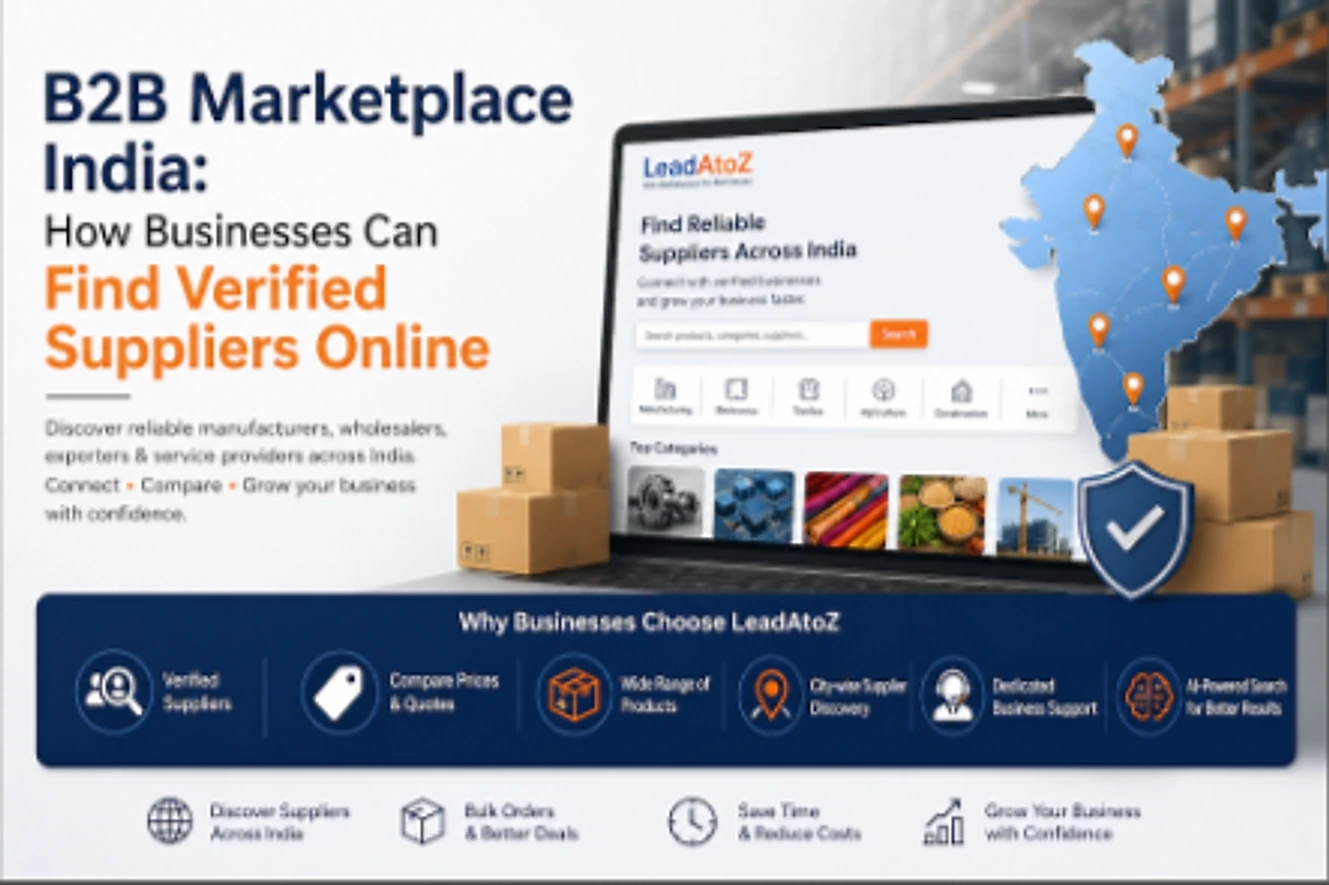 B2B Marketplace India: How Businesses Can Find Verified Suppliers Online